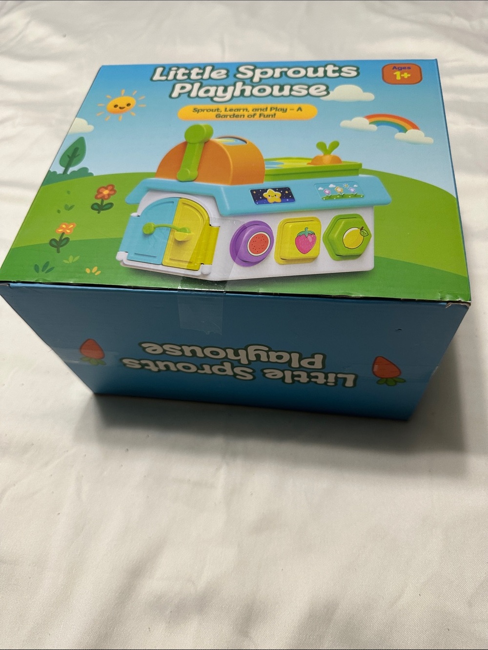 Little Sprouts Playhouse Toddler Learning Toy - Bright Multicolor